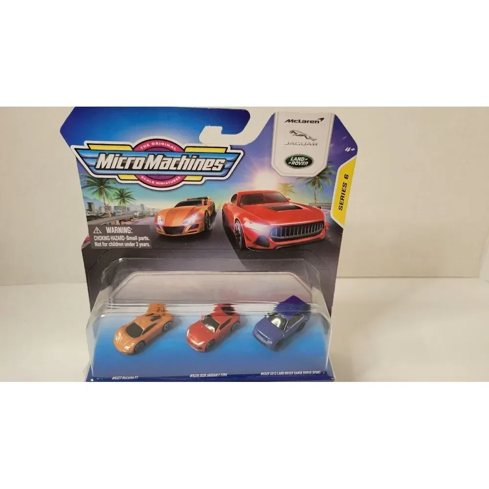 2021 Micro Machines #25 British Icons Series 6 McLaren, Jaguar, Land Rover‎